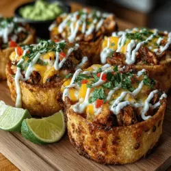 When it comes to enjoying a classic Mexican dish, Mini Chicken Fajita Taco Cones offer a delightful twist that captures the essence of fajitas in a fun, portable format. These bite-sized delights are not just a meal; they are an experience that brings the vibrant flavors of Mexico directly to your table. Perfect for gatherings, parties, or family dinners, these taco cones allow each guest to personalize their serving, making them a hit for everyone involved.