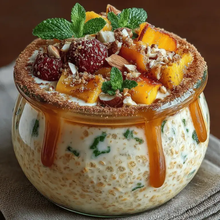 In the fast-paced world we live in today, finding a nutritious breakfast that fits seamlessly into a busy morning routine can often feel like a daunting task. Enter overnight oats—a game-changing breakfast solution that has gained immense popularity among health enthusiasts and busy individuals alike. This easy-to-make dish offers a delightful combination of flavors and textures, all while packing a powerful nutritional punch.