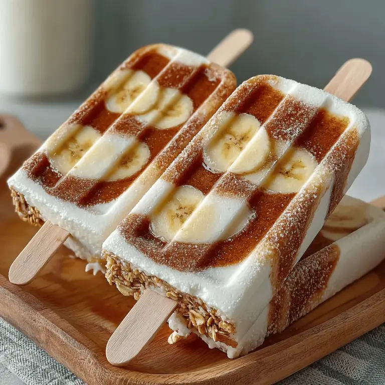 As the temperature rises and the sun shines bright, the craving for refreshing frozen treats becomes almost irresistible. From popsicles to ice creams, frozen desserts have long been a staple for cooling off during the warmer months. However, traditional frozen treats often come loaded with sugar and artificial ingredients, making them less than ideal for health-conscious individuals. Enter the Frozen Banana Cinnamon Swirl Pops—a delightful dessert that strikes the perfect balance between indulgence and nutrition. This recipe is not only a feast for the taste buds but also a healthy choice for both kids and adults alike.