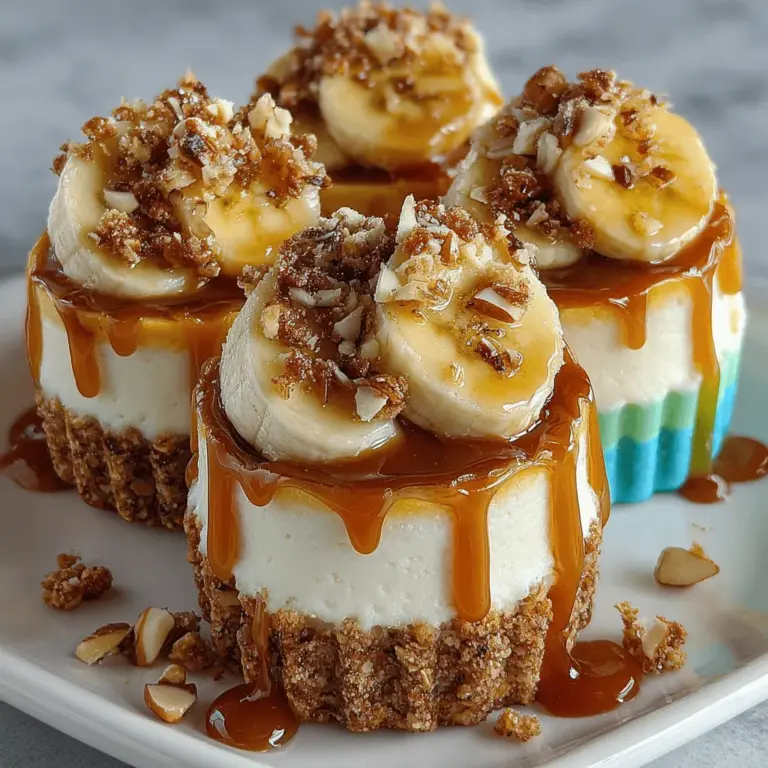 When the temperatures soar, there's nothing quite like a refreshing dessert to cool you down. Enter Frozen Banana Caramel Yogurt Cups—a delightful combination of creamy yogurt, natural sweetness from ripe bananas, and the indulgent richness of caramel sauce. This treat is not only a delicious way to satisfy your sweet tooth but also a nutritious snack that you can feel good about serving to your family. With the perfect balance of flavor and nutrition, these yogurt cups are ideal for hot summer days or as a quick snack any time of the year.