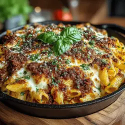 In the realm of comfort food, few dishes can rival the warmth and satisfaction of a cheesy pasta bake. The Cheesy Zucchini Pasta Bake, in particular, stands out as a delightful option that marries the richness of melted cheese with the fresh, wholesome taste of zucchini. This dish is not only a treat for the taste buds but also a nutritious choice that appeals to both vegetarians and those seeking to incorporate more vegetables into their meals. As awareness of healthy eating continues to rise, recipes like this one, which celebrate the versatility of vegetables, are gaining popularity in kitchens around the world.