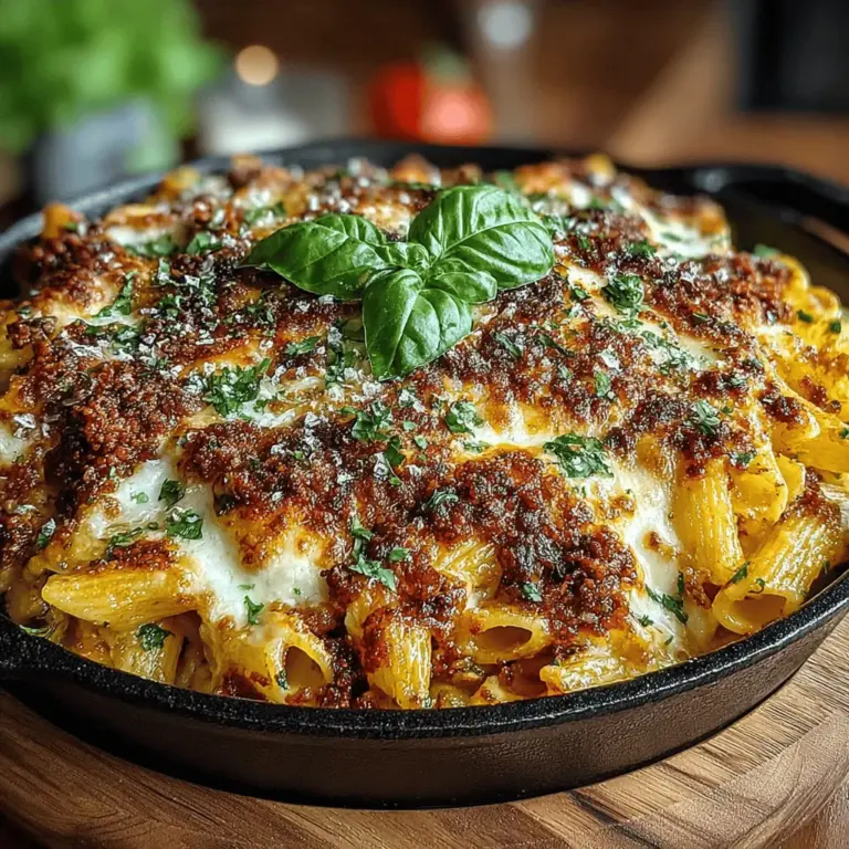 In the realm of comfort food, few dishes can rival the warmth and satisfaction of a cheesy pasta bake. The Cheesy Zucchini Pasta Bake, in particular, stands out as a delightful option that marries the richness of melted cheese with the fresh, wholesome taste of zucchini. This dish is not only a treat for the taste buds but also a nutritious choice that appeals to both vegetarians and those seeking to incorporate more vegetables into their meals. As awareness of healthy eating continues to rise, recipes like this one, which celebrate the versatility of vegetables, are gaining popularity in kitchens around the world.