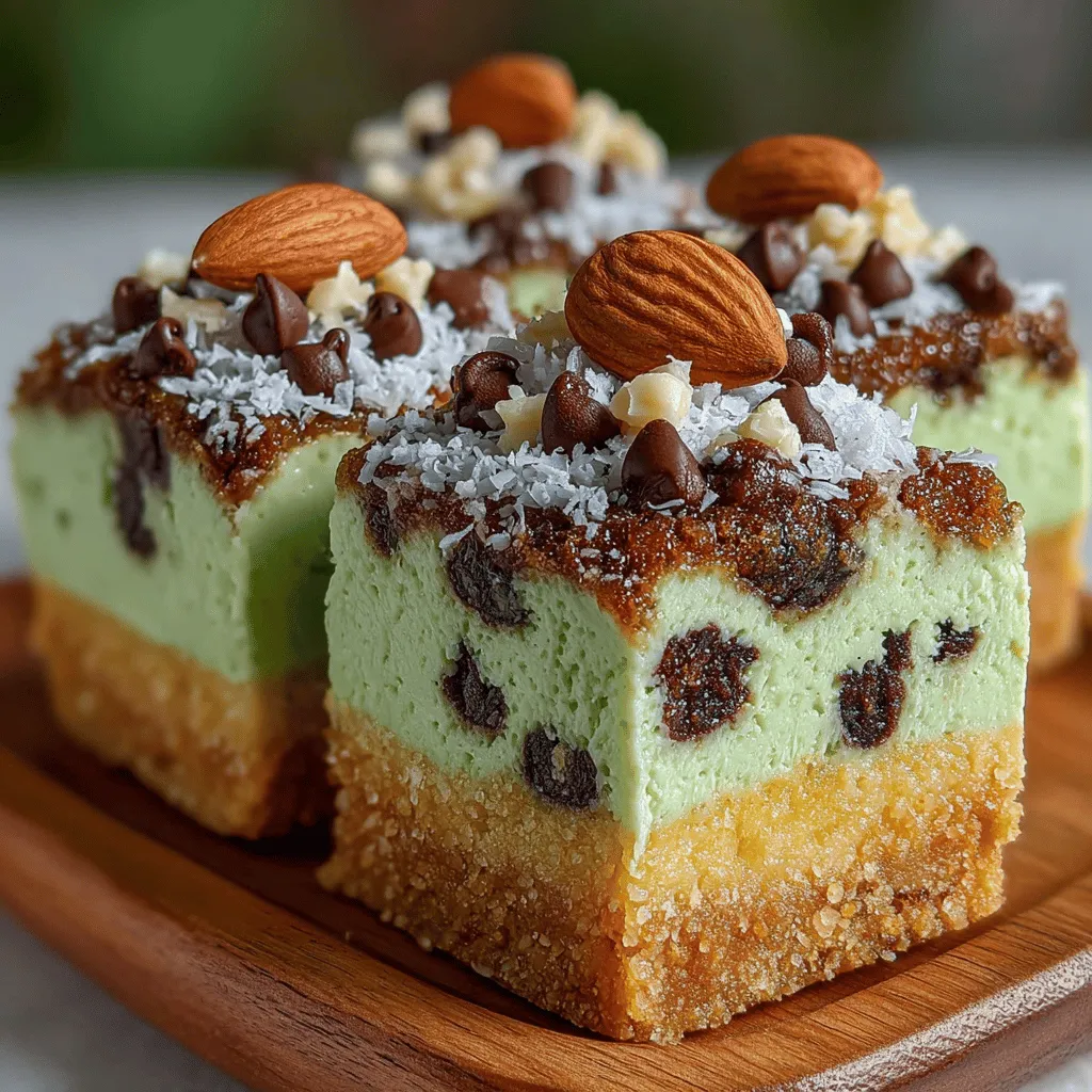 Indulging in a sweet treat doesn’t have to mean compromising your health. The Frozen Yogurt Matcha Cookie Dough Bars are a delightful fusion of flavors that encapsulate the beloved taste of cookie dough while incorporating the vibrant health benefits of matcha. This innovative recipe is not only a feast for the taste buds but also a nutritious option that allows you to satisfy your sweet cravings without guilt. Perfect for a refreshing snack, a wholesome dessert, or even as a unique offering at your next gathering, these bars are sure to impress.