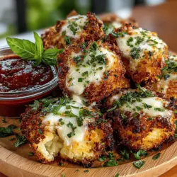 In recent years, air-fried recipes have surged in popularity, capturing the hearts (and appetites) of health-conscious home cooks and culinary enthusiasts alike. The air fryer, a kitchen appliance that circulates hot air to cook food, offers a healthier alternative to traditional frying methods. By significantly reducing the amount of oil needed, air frying provides a way to enjoy crispy, delicious dishes without the guilt that often accompanies fried foods. Among the myriad of recipes that have emerged, Mini Air Fryer Chicken Parm Bites stand out as an easy-to-make appetizer or snack that can effortlessly elevate any gathering, from casual family dinners to festive parties.