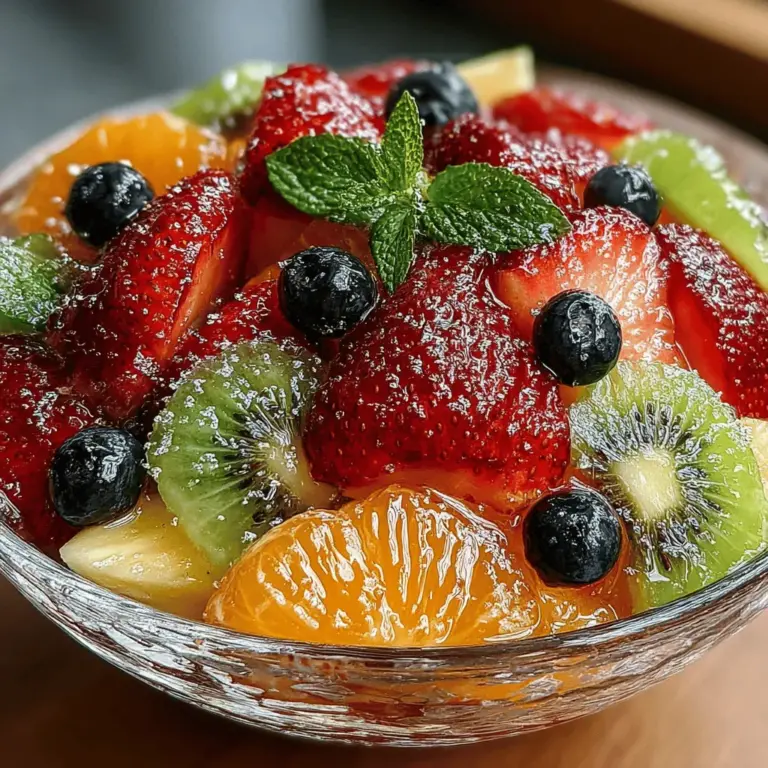 In recent years, fruit salads have surged in popularity, becoming a staple in health-conscious diets and vibrant brunch spreads alike. When prepared with a colorful array of fruits, these salads not only tantalize the taste buds but also serve as a visual feast, embodying the essence of healthful eating. Among the myriad of fruit salad options, the Rainbow Wellness Fruit Salad stands out as a particularly nutritious and visually appealing choice. This dish is not just about aesthetics; it embodies a holistic approach to wellness by incorporating a spectrum of fruits that each offer unique health benefits.