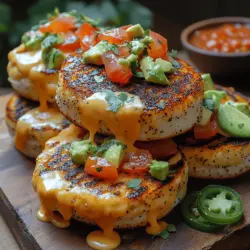 Mini Grilled Cheese Nacho Sliders are a delightful and creative twist on traditional sliders, seamlessly merging the gooey goodness of melted cheese with the bold, zesty flavors reminiscent of nachos. These sliders are not only a feast for the taste buds but also an exciting addition to any gathering, whether it’s a lively party, a cozy game night, or a fun family dinner. What makes them particularly appealing is their simplicity in preparation and the versatility that allows for customization to suit various tastes and dietary preferences. In this article, we will delve into the ingredients, preparation methods, and serving suggestions for these mouthwatering sliders, ensuring you have everything you need to impress your guests or satisfy your cravings.