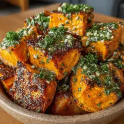 Sweet potatoes are a versatile and nutritious ingredient that can elevate any meal. Known for their natural sweetness and creamy texture, they have become a beloved staple in kitchens around the world. In this article, we will explore the delightful recipe for Savory Garlic Herb Roasted Sweet Potatoes. This dish is not only easy to make but is also bursting with flavor thanks to a harmonious blend of garlic, herbs, and spices. Perfect as a side dish or a standalone snack, these roasted sweet potatoes can fit seamlessly into any diet, making them a go-to option for both casual meals and festive gatherings.