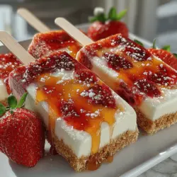As the days grow warmer and the sun shines brighter, nothing beats the heat quite like a cold, refreshing treat. Enter the Fruity Strawberry Bliss Pops—a delightful homemade popsicle recipe that combines the sweetness of fresh strawberries with the creamy richness of Greek yogurt. This treat is not only a feast for the eyes with its vibrant red hue, but it also offers a healthy alternative to store-bought frozen snacks, making it appealing for both kids and adults.