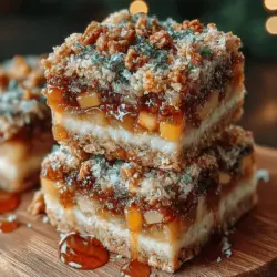 Oatmeal has long been celebrated as a wholesome breakfast option, cherished for its health benefits and versatility. With its rich, nutty flavor and satisfying texture, oatmeal can be a comforting way to kickstart your day. But what if you could elevate this traditional breakfast staple into something even more delightful? Enter Apple Pie Oatmeal Breakfast Squares—a scrumptious twist on ordinary oatmeal that captures the essence of a warm apple pie while providing a nutritious start to your morning.