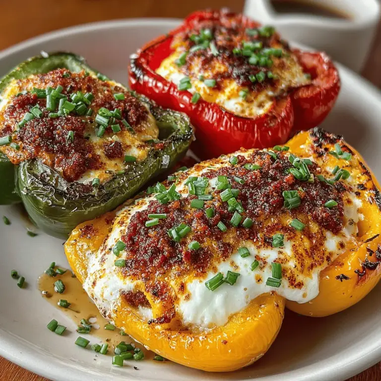 As breakfast continues to be heralded as the most important meal of the day, creative and nutritious options have gained tremendous popularity. Among these, breakfast boats have emerged as a delightful trend that offers both flavor and fun. These edible vessels are perfect for holding a variety of ingredients, making them not only visually appealing but also highly customizable. One standout in this category is the Mini Roasted Pepper Breakfast Boat. This recipe combines vibrant mini bell peppers with savory fillings, making it a colorful and nutritious option that can cater to a range of dietary preferences.