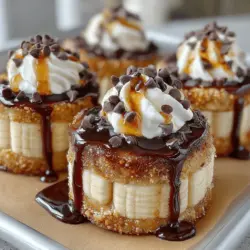 To elevate the flavor of your yogurt base for Choco-Banana Bliss Bites, consider experimenting with various flavor enhancers. A tablespoon of cocoa powder can infuse a rich chocolatey taste, making it a perfect match for the bananas and chocolate chips. Alternatively, if you prefer a warm and cozy flavor profile, a sprinkle of cinnamon can add a delightful spice. You can also mix in vanilla extract for an aromatic touch or even a hint of peanut butter for a nutty undertone. These variations not only enhance the taste but also allow you to customize your bites to suit your palate.