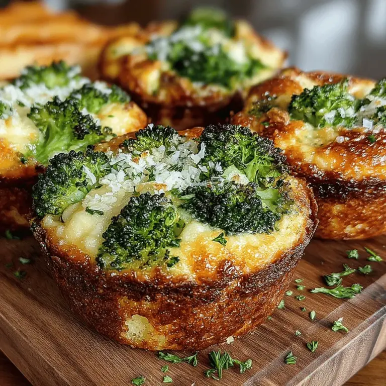 When it comes to creating the perfect snack, few things can rival the delightful combination of broccoli and cheddar cheese. Bite-Sized Broccoli Cheddar Delights are a culinary gem that encapsulates the essence of both comfort and nutrition. These mini treats are not just a feast for the taste buds; they also offer a nutritional punch that makes them a crowd-pleaser for all ages. Ideal for gatherings, as a quick snack, or even as part of a meal prep strategy, these morsels are sure to become a staple in your kitchen.