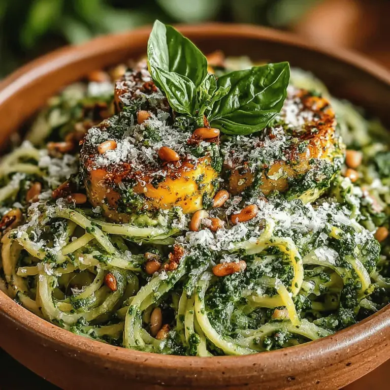 In recent years, spaghetti squash has captured the attention of health-conscious eaters and culinary enthusiasts alike, emerging as a popular alternative to traditional pasta. This unique vegetable not only offers a gluten-free option but also provides a delightful texture and flavor that can easily adapt to various recipes. With its ability to mimic the strands of pasta when cooked, spaghetti squash serves as a versatile canvas for countless dishes. In this article, we will explore a delectable recipe for Creamy Spinach Pesto Spaghetti Squash, a dish that harmoniously blends the natural sweetness of roasted spaghetti squash with a rich and creamy spinach pesto. This recipe is not only visually appealing but also packed with flavor and nutrition, making it a perfect choice for any meal.