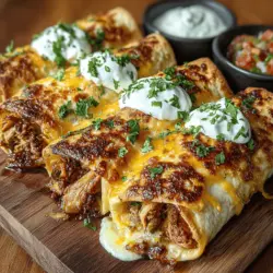 Hatch Chili Chicken Taquito Rolls are a culinary treat that captures the essence of Southwestern flavors in every bite. These delicious rolled tortillas, filled with a savory mixture of shredded chicken, creamy cheeses, and the distinctive taste of Hatch green chiles, make for an irresistible snack or a satisfying meal option. Whether served as an appetizer for a party or a quick weeknight dinner, these taquito rolls are sure to impress your family and friends.