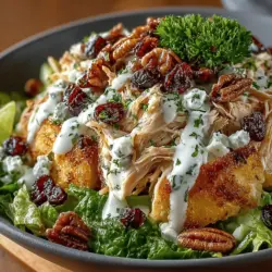 When it comes to versatile and satisfying meals, few dishes can rival the appeal of chicken salad. Among the myriad of variations, the Cranberry Pecan Chicken Salad Delight stands out as a refreshing and nutritious option, perfect for any occasion—from casual lunches to elegant gatherings. This dish harmoniously combines tender shredded chicken with the sweet-tartness of cranberries and the rich crunch of pecans, creating a delightful balance of flavors and textures that is sure to please a crowd.