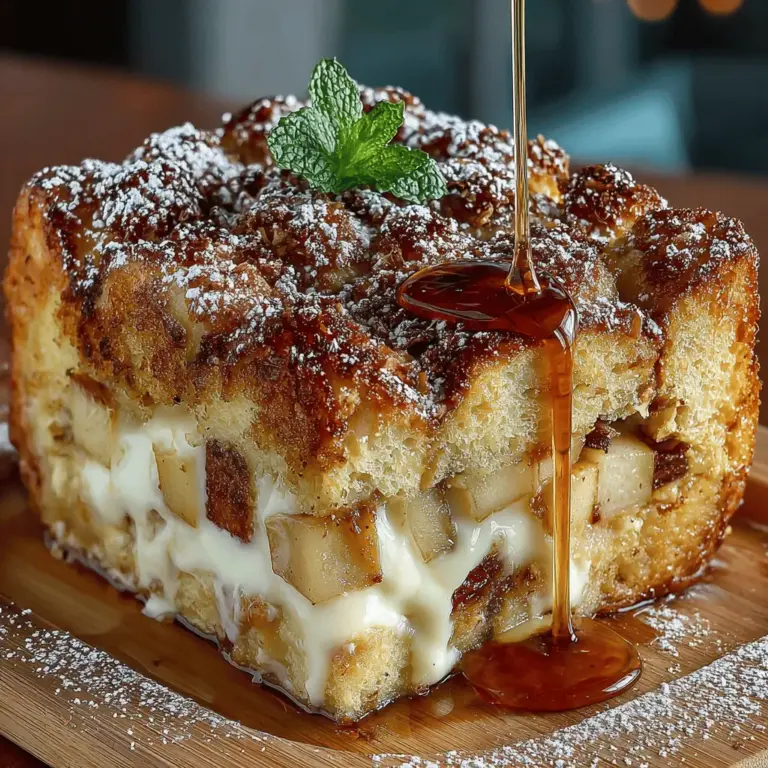 Breakfast is often heralded as the most important meal of the day, setting the tone for our energy levels and mood as we embark on a new day. Among the myriad of breakfast options, baked dishes hold a special place in our hearts, especially during the cozy embrace of the fall season. The aroma of cinnamon wafting through the air and the golden-brown crust of a freshly baked dish evoke feelings of warmth, comfort, and nostalgia. One such delightful creation that embodies these comforting traits is the Apple Cinnamon French Toast Bake—a heavenly combination of flavors and textures that makes it perfect for family gatherings or those lazy weekend mornings when you want to indulge without the hassle of elaborate cooking.