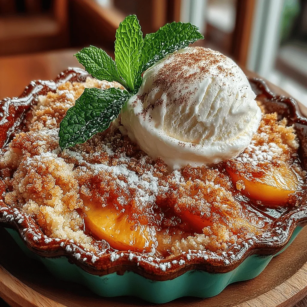Peach cobbler is a quintessential dessert that embodies the essence of comfort food. With its warm, gooey peach filling enveloped in a buttery, golden topping, it evokes feelings of nostalgia and warmth, making it a favorite in many households. This delightful dish is particularly popular during the summer months when peaches are in season, but its appeal transcends time and occasion, making it a beloved treat year-round. Whether you're hosting a family gathering, celebrating a special occasion, or simply indulging in a sweet craving, peach cobbler is versatile enough to suit any event.