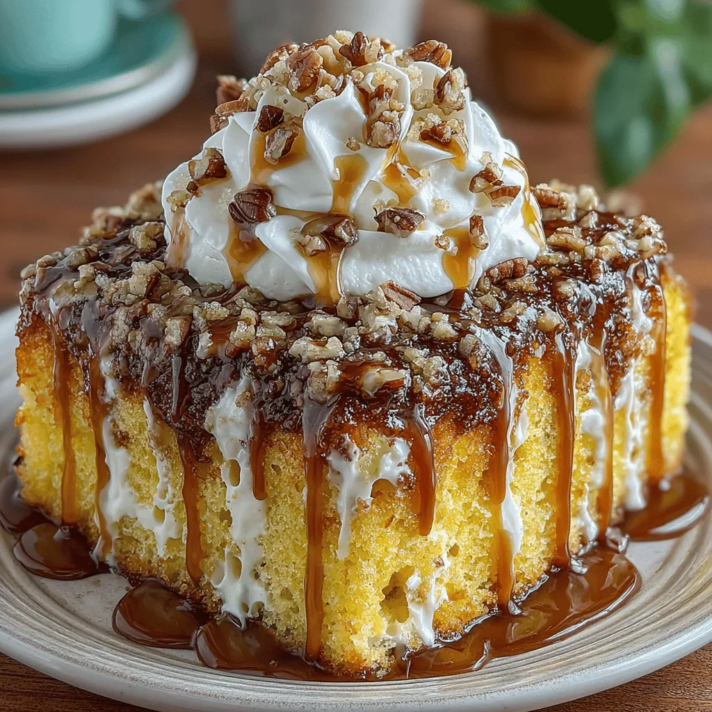 Poke cakes have a fascinating history that dates back to the 1970s, when they first appeared in American households as a creative way to make cake moist and flavorful. The concept is simple yet effective: after baking a cake, you poke holes into it while it is still warm and pour a flavorful liquid—often a sauce or pudding—over the top. The liquid seeps into the holes, saturating the cake and enhancing its overall taste profile.