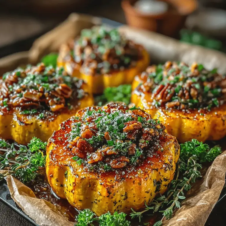 Delicata squash, often referred to as “sweet potato squash,” is a winter squash variety that stands out due to its unique, elongated shape and creamy yellow skin adorned with green stripes. What sets delicata apart from other squashes, such as butternut or acorn, is its edible skin, which eliminates the need for peeling and adds a rustic appeal. The flavor profile of delicata squash is mild yet sweet, with a buttery texture that becomes more pronounced when roasted.