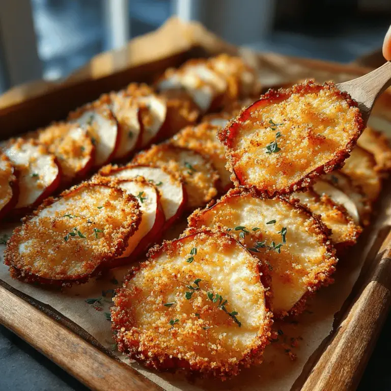 When preparing your crunchy cinnamon sugar baked apple chips, achieving the perfect balance of flavor is essential. An evenly distributed mixture of cinnamon and sugar not only enhances the taste of the apple slices but also ensures that every bite is deliciously sweet and aromatic. This mixture is the star of the show; thus, it's crucial to combine it thoroughly before applying it to the apple slices.