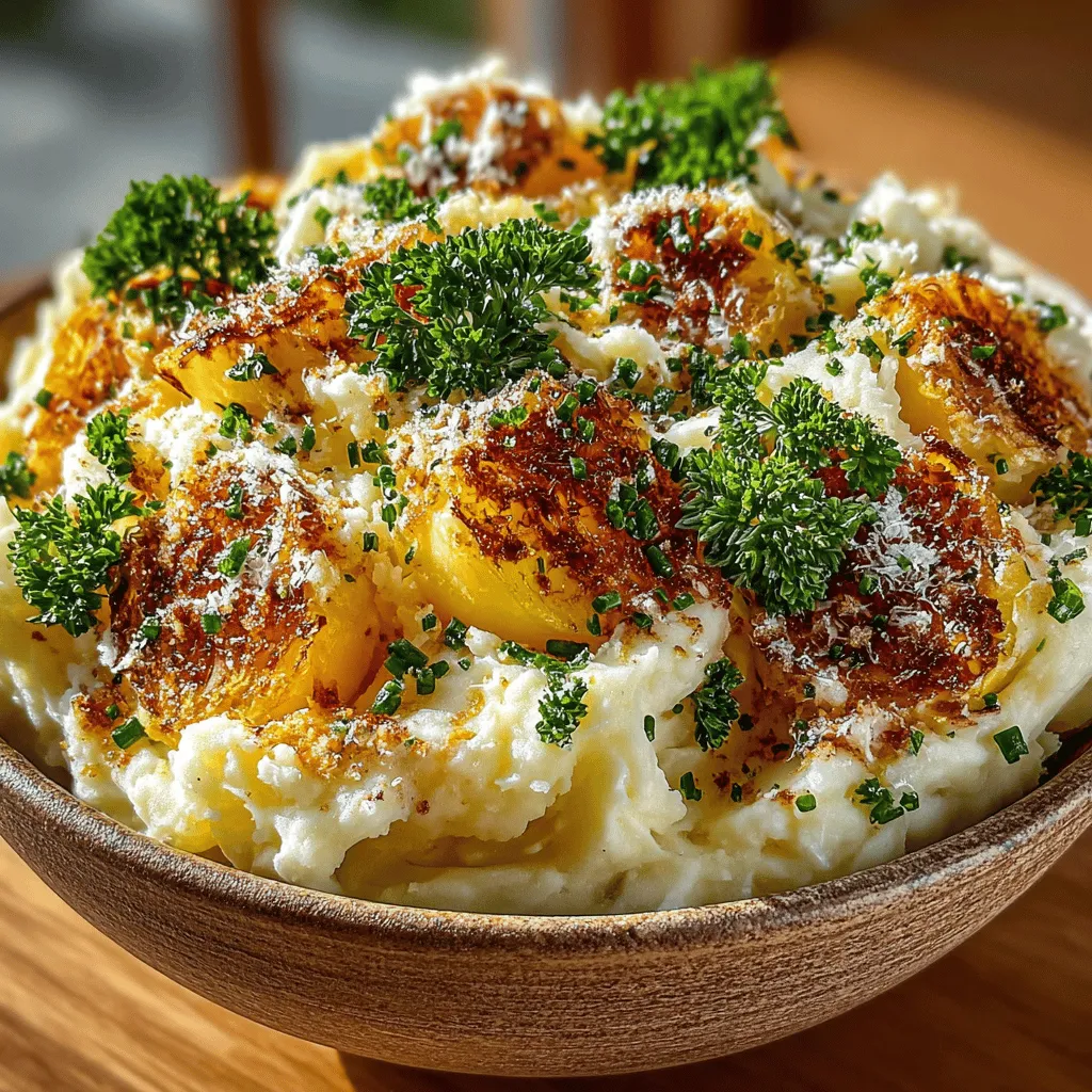 When it comes to comfort food, few dishes can rival the creamy, buttery goodness of mashed potatoes. Creamy Garlic Herb Slow Cooker Mashed Potatoes elevate this classic side dish to new heights, combining rich flavors and a velvety texture that is sure to impress at any gathering. Perfect for holiday feasts, family dinners, or even a simple weeknight meal, this recipe features Yukon Gold potatoes, which are renowned for their creamy consistency and natural sweetness. The addition of garlic and fresh herbs creates a savory depth that transforms a humble side into a standout dish.