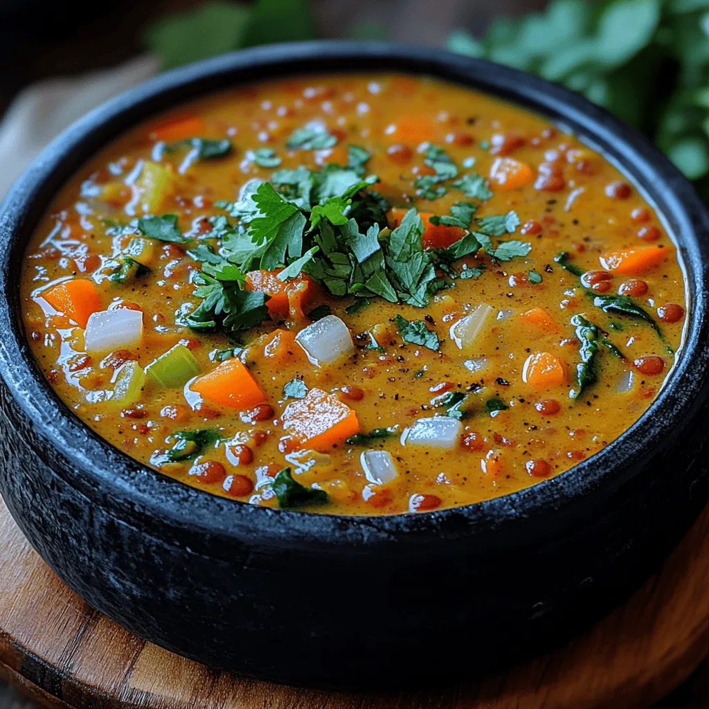 In recent years, there has been a significant shift towards plant-based meals, as more people are recognizing the health benefits and environmental impact of a diet rich in vegetables, legumes, and grains. Among the myriad of plant-based recipes available, the Creamy Coconut Lentil Curry Soup stands out as a flavorful, nutritious, and comforting dish that appeals to a wide range of dietary preferences. Whether you're a seasoned vegan, gluten-free individual, or simply someone looking to incorporate more plant-based meals into your diet, this soup promises an indulgent experience without compromising on health.