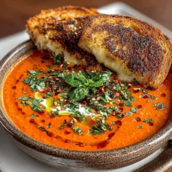 Heavenly Tomato Basil Bliss Soup