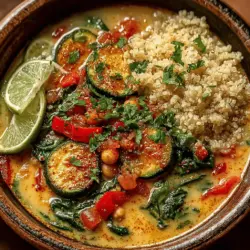 Explore the world of comforting, plant-based dishes with our Creamy Coconut Curry Chickpea Stew. This hearty stew combines the rich flavors of coconut milk with nutritious chickpeas and an array of vibrant vegetables. Perfect for busy weeknights, it offers a quick yet satisfying meal option that is both delicious and nourishing. In this article, we will delve into the ingredients, detailed cooking instructions, and the nutritional benefits of this delightful stew.