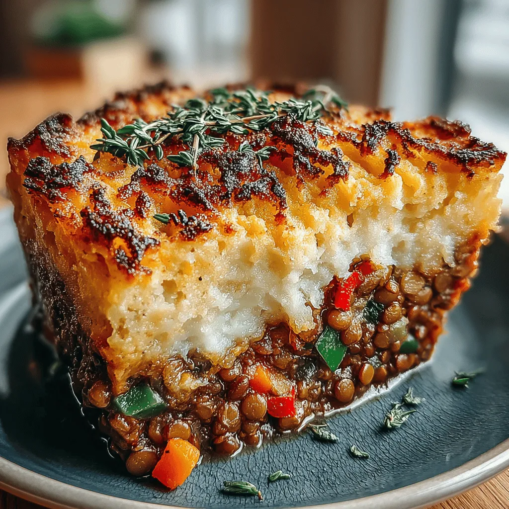 Shepherd’s Pie is a classic comfort food, traditionally made with tender meat filling and a creamy mashed potato topping. Originating from the British Isles, this hearty dish has warmed the hearts and bellies of many for generations. However, as the culinary landscape evolves, so too does our approach to traditional recipes. With the rise of plant-based cooking, the Savory Lentil and Sweet Potato Shepherd’s Pie emerges as a flavorful, nutritious alternative that captures the essence of the original while catering to a wider range of dietary preferences.
