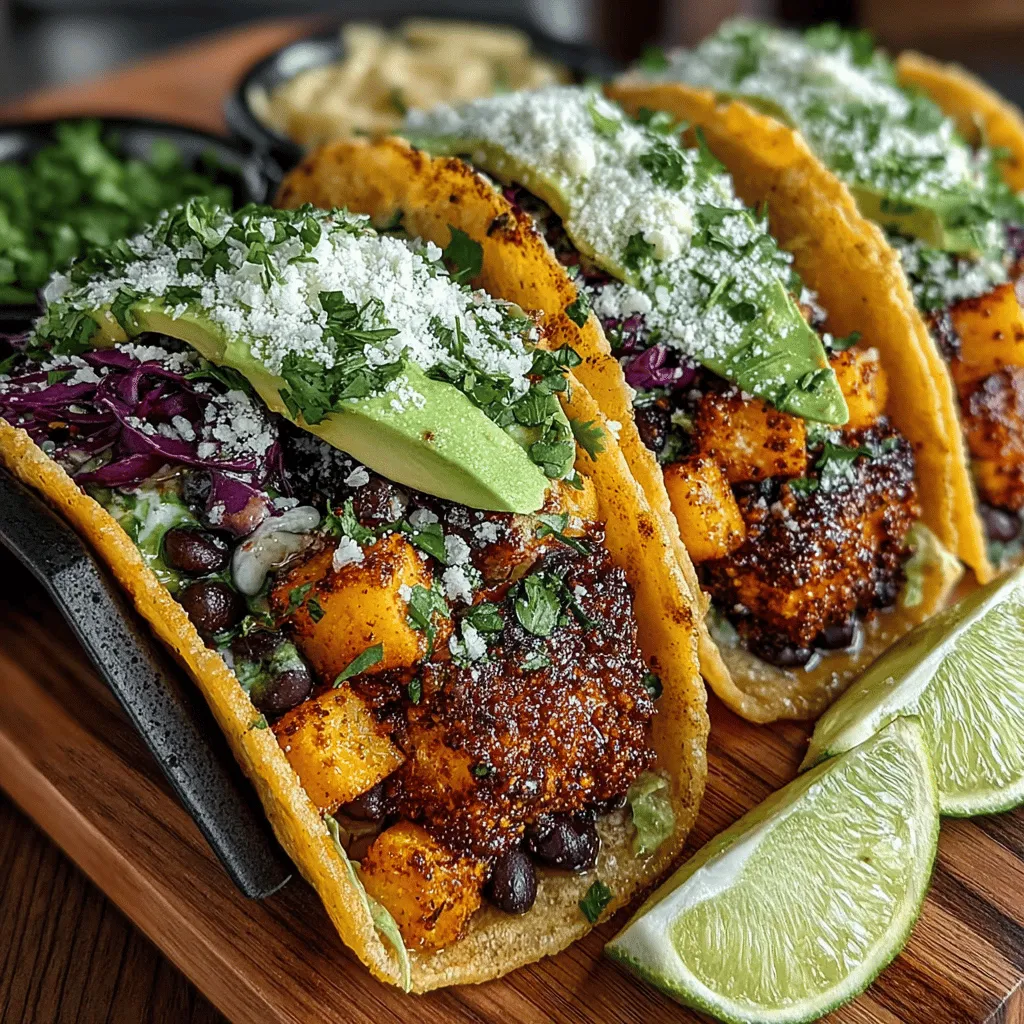 Tacos are more than just a dish; they are a cultural phenomenon that transcends borders, offering endless possibilities in flavor and filling combinations. From classic beef and chicken variations to more adventurous takes featuring seafood or grilled vegetables, tacos have become a go-to meal for many. Among the myriad options available, Spicy Sweet Potato & Black Bean Tacos stand out as a vibrant, healthy, and entirely plant-based alternative that not only satisfies hunger but also delights the taste buds.
