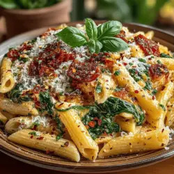 Creamy Tomato Basil Pasta is more than just a dish; it's an invitation to experience the heart of Italian cuisine. With its luscious sauce and vibrant flavors, this pasta recipe is not only simple to prepare but also incredibly satisfying. The creamy texture combined with the bright taste of tomatoes and the freshness of basil creates a comforting meal that can easily become a staple in your cooking repertoire. Ideal for weeknight dinners, special occasions, or even casual gatherings, this dish showcases how a few quality ingredients can transform a simple meal into a culinary delight.