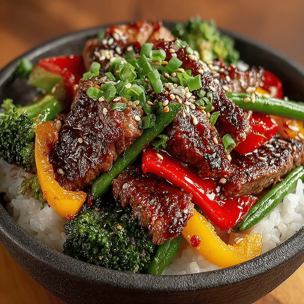 Stir-fry is not just a culinary technique; it’s a celebration of flavors and colors that come together in a matter of minutes to create a delightful meal. If you’re searching for a quick and nutritious dinner option that can fit into your busy lifestyle while still tantalizing your taste buds, look no further than Quick & Colorful Beef and Veggie Stir-Fry Bowls. This dish is an embodiment of vibrant vegetables, tender beef, and aromatic sauces that transform simple ingredients into a feast for the senses.