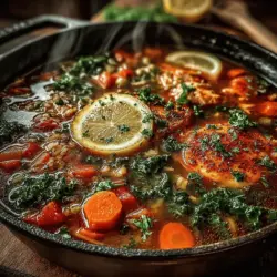 Hearty soups have long been a staple in home cooking, providing warmth and comfort on chilly days and a nurturing embrace during times of need. Among the myriad of soup options available, Savory Turkey & Rice Soup stands out as a quintessential dish that embodies the essence of comfort food. This recipe is not only easy to prepare but also versatile enough to be enjoyed year-round, making it an ideal choice for a cozy family dinner or a nourishing lunch.