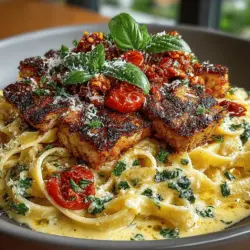 If you're seeking a dish that beautifully marries comfort and health, look no further than Creamy Tomato Basil Tofu Pasta. This plant-based recipe is not just a meal; it's a delightful experience that combines the rich flavors of tomato and basil with the satisfying texture of pasta and tofu. With its creamy sauce, this dish promises to comfort and nourish, making it an ideal choice for both weeknight dinners and special occasions.