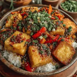 In the quest for quick, nutritious, and satisfying meals, Tofu Delight: Easy Vegetable Fried Rice stands out as a versatile dish that caters to both plant-based eaters and anyone looking to incorporate more vegetables into their diet. This delightful recipe not only showcases the textured goodness of tofu, but it also balances flavors and colors, making it a feast for the senses. With its easy-to-follow steps and minimal preparation time, this fried rice dish is perfect for a busy weeknight dinner or a leisurely weekend meal.