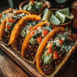 Lentil Fiesta Tacos are a delicious and nutritious twist on traditional tacos, offering a plant-based alternative that packs flavor and satisfaction. With the perfect combination of lentils, spices, and a fresh avocado salsa, this recipe is not only easy to prepare but also ideal for busy weeknights or casual gatherings. In this article, we will explore the benefits of lentils, step-by-step instructions for preparing the tacos, and tips for enhancing the flavor and presentation of your dish. Let's dive into this vibrant recipe that brings a fiesta to your dining table!