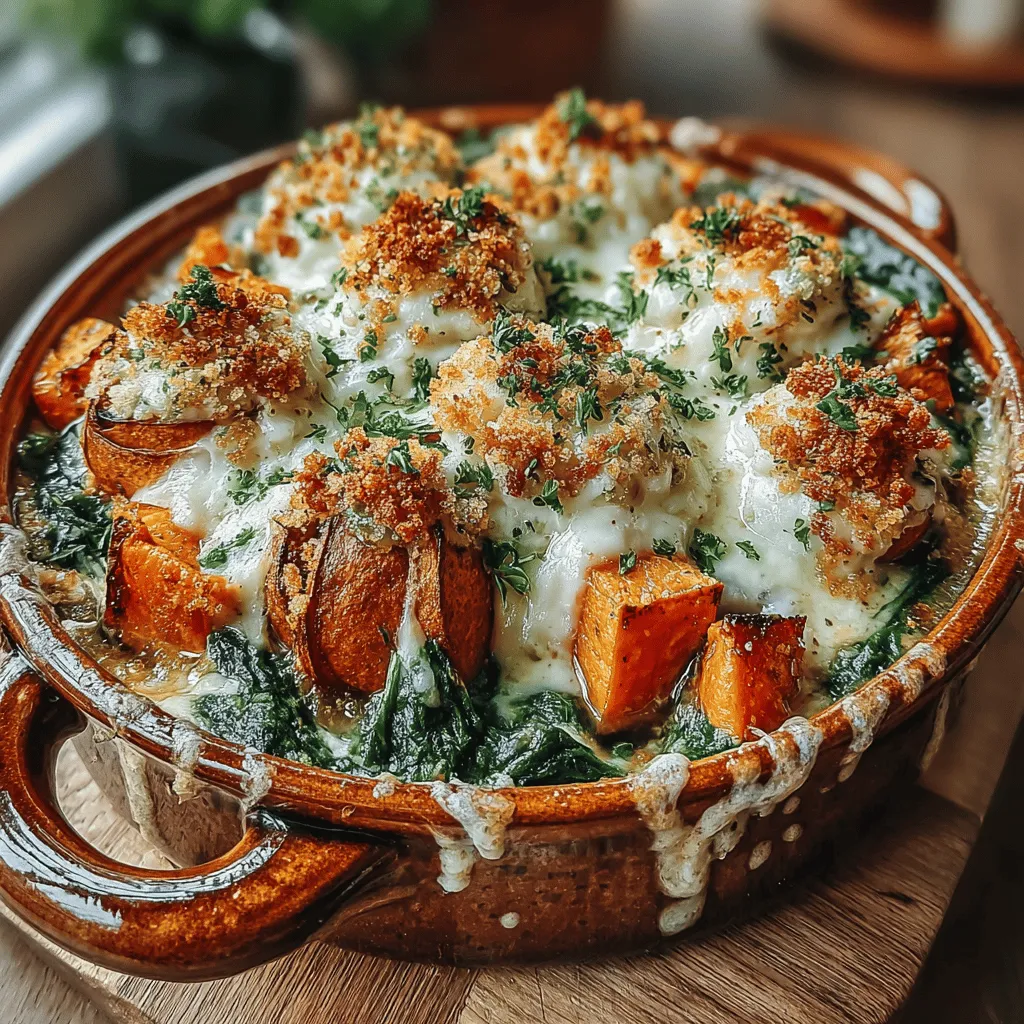 In the world of comfort food, few dishes embody warmth and nourishment quite like a cozy casserole. This Cozy Sweet Potato & Spinach Delight is an exceptional blend of flavors and textures, featuring sweet potatoes and fresh spinach, all enveloped in creamy cheeses. Perfect for family dinners or a gathering with friends, this recipe is not only delicious but also packed with nutrients. Join us as we explore this delightful dish that promises to satisfy your cravings while providing a healthy alternative to traditional casseroles.