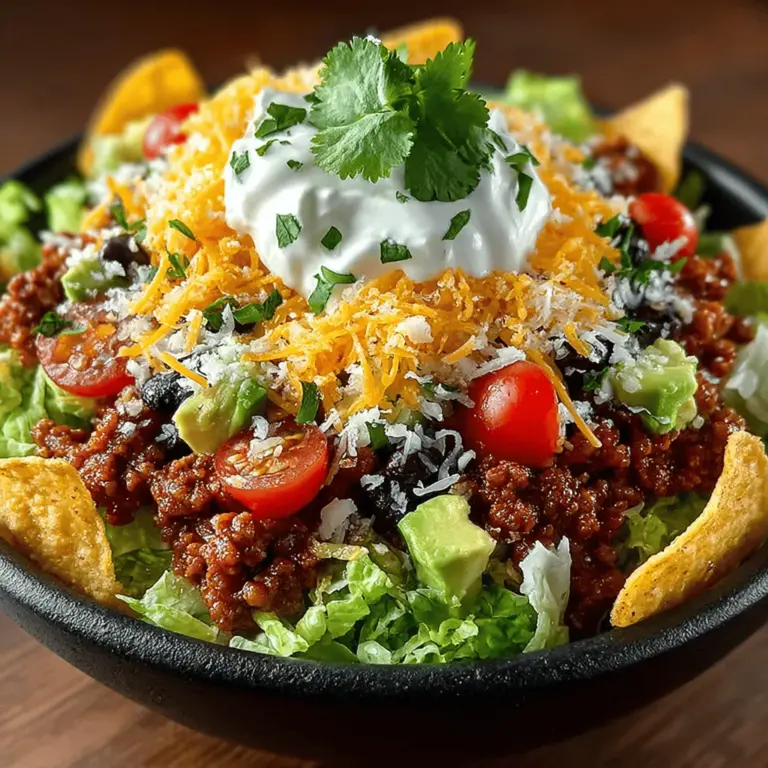 To create the perfect Quick & Zesty Turkey Taco Salad, it's crucial to choose quality ingredients that enhance both the flavor and nutritional profile of the dish. Each component plays a significant role in bringing this salad to life.
