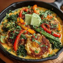 In today’s fast-paced world, finding a meal that is both nourishing and easy to prepare can be a challenge. Enter the One-Pot Coconut Curry Quinoa and Veggies—a vibrant, flavorful dish that encapsulates the essence of comfort food while being packed with nutrients. This recipe not only simplifies cooking by minimizing cleanup, but it also combines the richness of coconut milk with the aromatic spices of curry, creating a satisfying meal that can easily cater to various dietary preferences. Whether you’re a seasoned home chef or a beginner in the kitchen, this dish is sure to impress with its delightful flavors and health benefits.