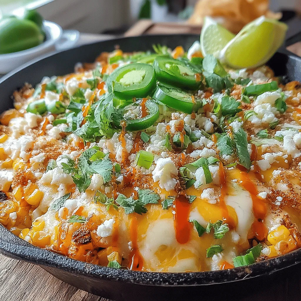 In the world of comfort food, few dishes can rival the vibrant flavors and textures of Cheesy Mexican Street Corn Skillet. This recipe brings the beloved street food experience right into your kitchen, combining the sweetness of corn with creamy cheeses and a kick of spices. Whether you serve it as a side dish at your next barbecue or as a main dish for a cozy family dinner, this skillet recipe is bound to impress and satisfy. In this article, we will explore the ingredients, preparation steps, and the cultural significance of this delightful dish.