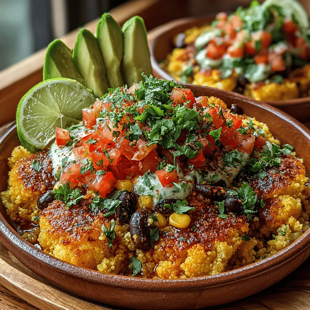 In recent years, plant-based meals have gained immense popularity, and for good reason. They are not only nutritious but also bursting with flavor. One such delightful dish is the Cauliflower Fiesta Burrito Bowls. This vibrant recipe combines the health benefits of cauliflower with hearty black beans and fresh vegetables, making it a perfect meal for any occasion. Whether you’re a seasoned vegetarian or simply looking to add more veggies to your diet, this recipe will tantalize your taste buds while keeping you full and satisfied. In this article, we will explore the ingredients, preparation steps, and nutritional benefits of these delicious burrito bowls, ensuring you have all the information you need to create this dish at home.