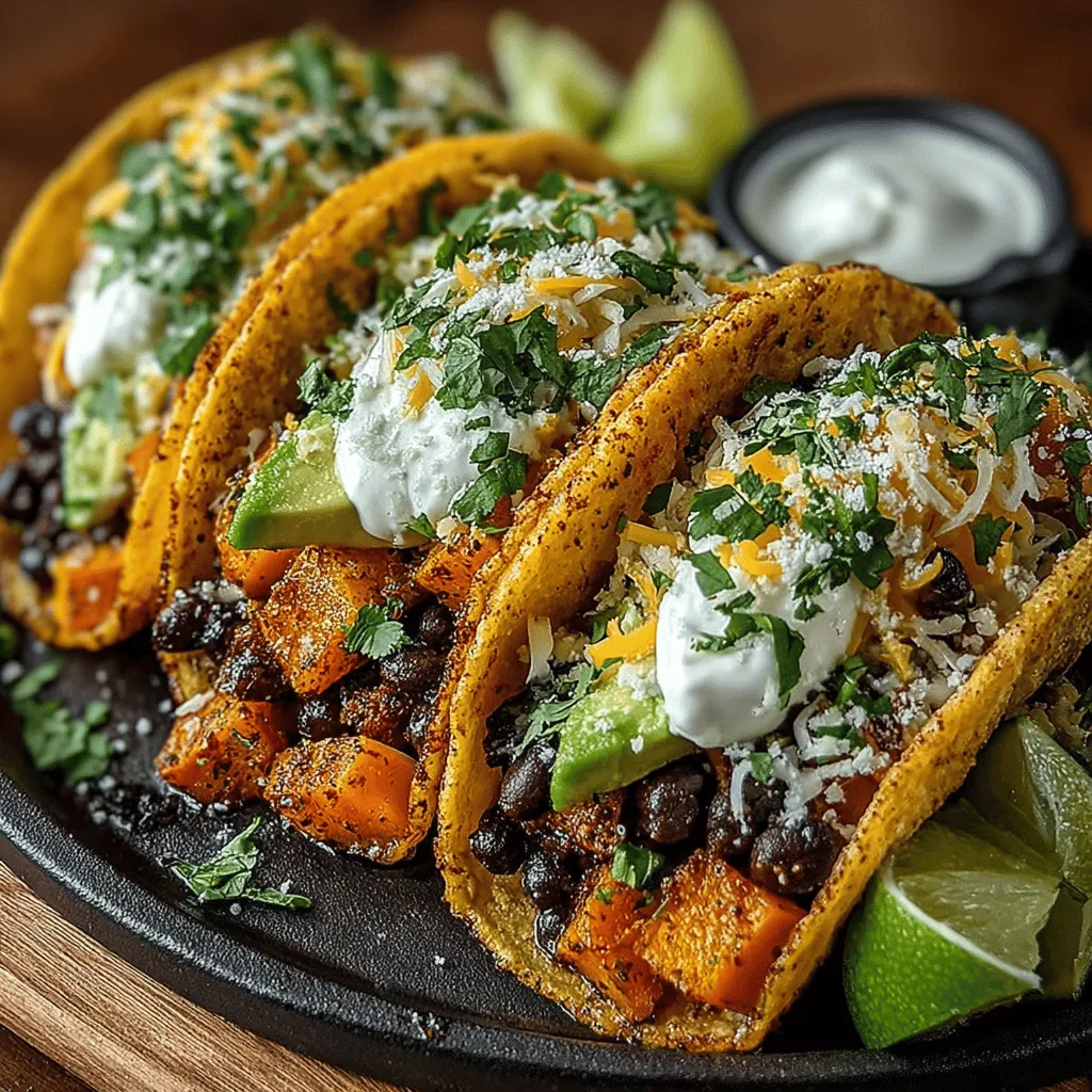 In recent years, plant-based meals have surged in popularity as more people seek nutritious and sustainable dining options. One standout dish that embodies this trend is the Sweet & Spicy Sweet Potato and Black Bean Tacos. This recipe highlights the delightful combination of sweet potatoes and black beans, both of which are staples in modern cuisine due to their rich flavors and health benefits.