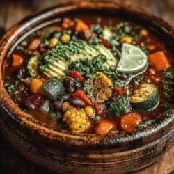 - 1 can black beans, drained and rinsed - 1 can kidney beans, drained and rinsed - 1 can cannellini beans, drained and rinsed - 1 medium onion, diced - 2 cloves garlic, minced - 1 red bell pepper, diced - 1 green bell pepper, diced - 1 medium zucchini, diced - 1 can diced tomatoes (14.5 oz) - 2 cups vegetable broth - 2 tablespoons chili powder - 1 teaspoon ground cumin - 1 teaspoon smoked paprika - Salt and pepper to taste - 2 tablespoons olive oil - Fresh cilantro for garnish (optional)