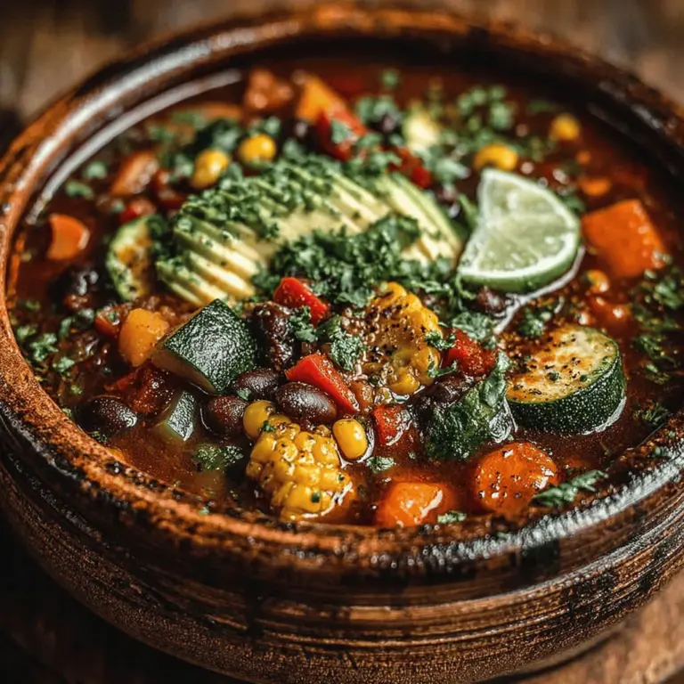 - 1 can black beans, drained and rinsed - 1 can kidney beans, drained and rinsed - 1 can cannellini beans, drained and rinsed - 1 medium onion, diced - 2 cloves garlic, minced - 1 red bell pepper, diced - 1 green bell pepper, diced - 1 medium zucchini, diced - 1 can diced tomatoes (14.5 oz) - 2 cups vegetable broth - 2 tablespoons chili powder - 1 teaspoon ground cumin - 1 teaspoon smoked paprika - Salt and pepper to taste - 2 tablespoons olive oil - Fresh cilantro for garnish (optional)