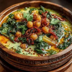 Stews have long been a source of comfort, offering warmth and nourishment in every bite. The Cozy Chickpea and Spinach Curry Stew combines the hearty goodness of chickpeas with vibrant spinach, creating a dish that is not only fulfilling but also packed with nutrients. This plant-based meal highlights the versatility of chickpeas and spinach, making it a perfect option for anyone seeking a nutritious and satisfying dish. With its easy preparation and warm, inviting flavors, this stew is ideal for family dinners, meal prep, or simply enjoying on a chilly day.