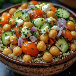Mediterranean cuisine is celebrated for its vibrant flavors and emphasis on fresh ingredients, making it a popular choice for those seeking a healthy diet. The Mediterranean Quinoa Bliss Bowls are an excellent representation of this culinary tradition, combining wholesome ingredients that create a nutritious and satisfying meal. This recipe is not only rich in flavor but is also suitable for various dietary preferences, including vegetarian and gluten-free options. Packed with protein, fiber, and essential vitamins, these bowls are a delightful choice for lunch or dinner.