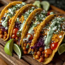 In recent years, plant-based eating has surged in popularity, drawing attention for its numerous health benefits and positive impact on the environment. Among the many options available, chickpeas stand out as a versatile and nutritious source of protein. Chickpea Fiesta Tacos are an exceptional choice for those seeking a colorful, delicious, and healthy meal. This recipe not only caters to various dietary preferences, including vegan and vegetarian, but it is also incredibly simple to prepare, making it an ideal option for families and gatherings.