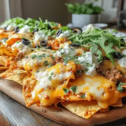 The Loaded Italian Nacho Platter is a delightful fusion that elevates traditional nachos with the rich flavors of Italian cuisine. This creative twist combines the comforting crunch of tortilla chips with savory toppings, making it a must-try for food enthusiasts. As the trend for inventive nacho recipes continues to grow, this dish stands out as a perfect blend of familiar comfort food and gourmet flair.