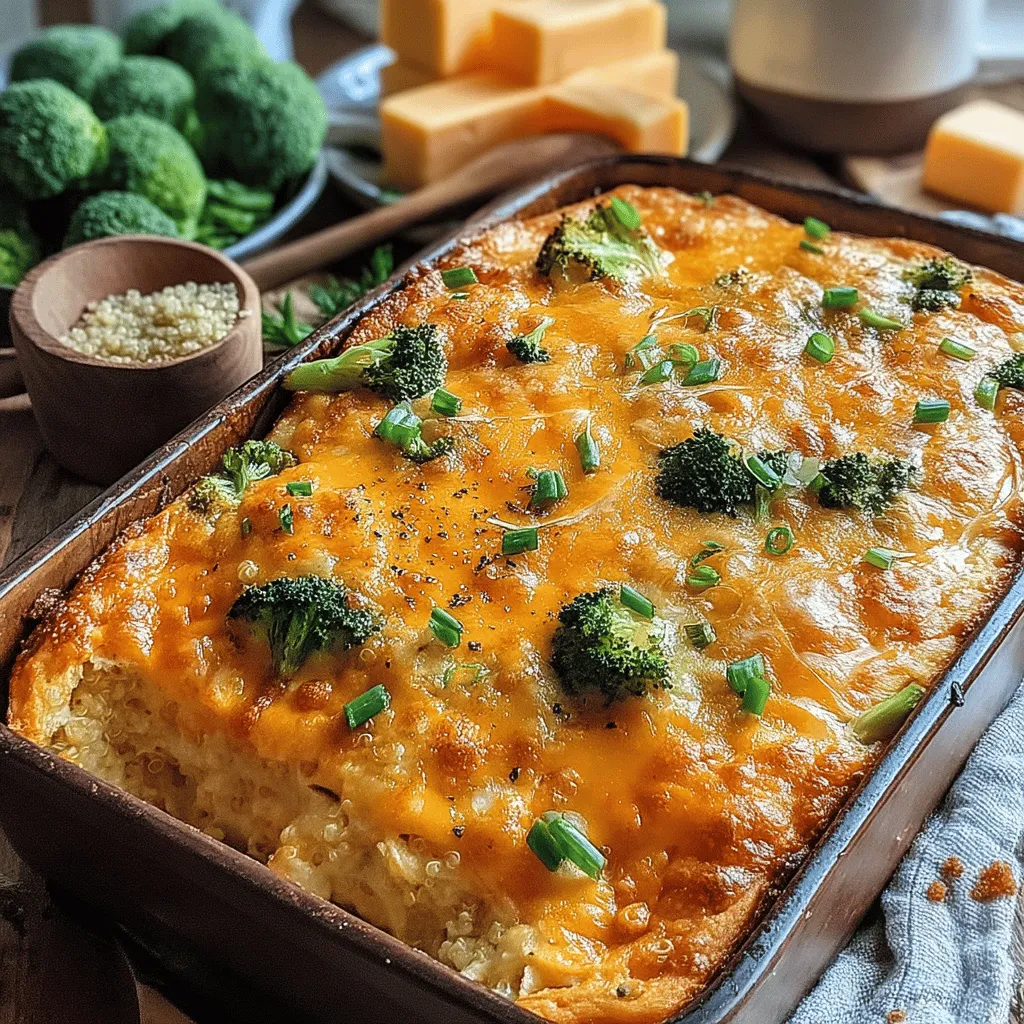 Explore the delicious world of comfort food with our Cheesy Broccoli Delight Bake. This scrumptious, nutritious dish combines the wholesome goodness of quinoa and broccoli with the creamy richness of cheeses, making it a perfect meal for all ages. Whether you're looking for a vegetarian main course or a hearty side dish, this recipe promises to satisfy your taste buds and nourish your body. In this article, we will guide you through the preparation and baking process, while also delving into the nutritional benefits and variations of this delightful bake.