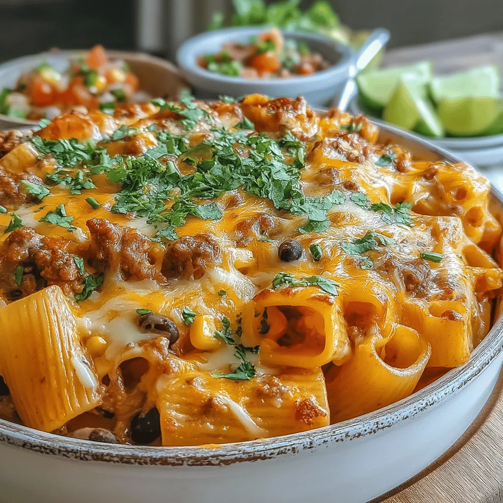 In the world of comfort food, few dishes can compete with the delightful fusion of flavors found in Cheesy Taco Fiesta Pasta. This recipe takes the classic combination of tacos and pasta, blending them into a creamy, cheesy casserole that's perfect for weeknight dinners or gatherings. It’s not only quick to prepare but also packed with protein and vegetables, making it a wholesome meal for the whole family. In this article, we’ll delve into the ingredients, preparation steps, and the unique appeal of this dish, ensuring you’re well-equipped to recreate this culinary masterpiece in your own kitchen.
